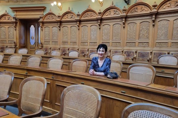 Marianne Binder-Keller im Parlament